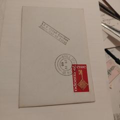 1968 Europs 7p First Day Cover