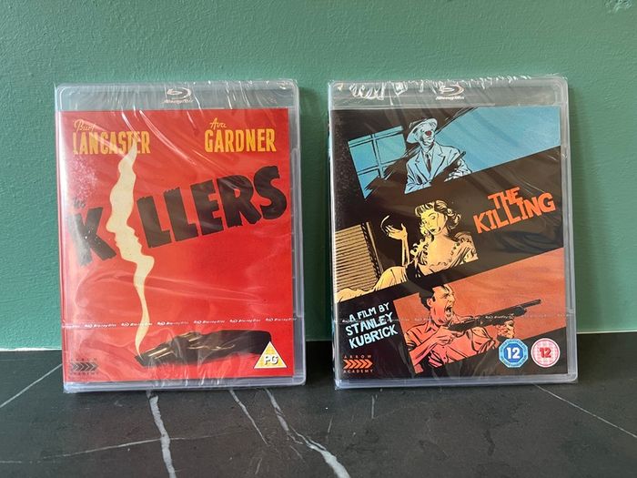 The Killers/ 2 Early Stanley Kubrick Special Edition Blu Rays - New and Sealed