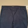 Tommy hilfiger thick cotton pants size 8 - 30/27 zip fly navy in excellent condition Image 3