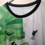 Liverpool Asian shirt size large ptp 22" green/white 30" long in excellent condition Image 3