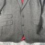 M&S Marks And Spencer Luxury Moon Wool Herringbone Blazer Jacket - Size 48 Image 5
