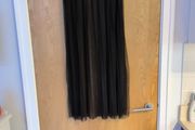 H&amp;M - Coachelle  Sheer Fine Tulle  Black Skirt.   S.12.(40)  New- No Tag.