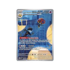 Team Rocket's Orbeetle 198/182 SV10 Destined Rivals Secret Rare Holo Pokemon Card