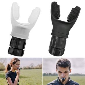 Silicone Breathing Fitness Exercise Equipment Portable Throat Adjustable Resistance Breathing Exercise Device