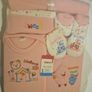 Brand New 8pc Baby Girl Gift Set - Pink Blanket & Clothes (NIB) Image 4