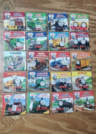 Collection of Thomas the tank Engine books