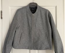 Zara Soft Bomber Jacket