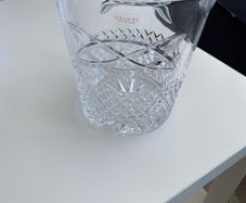 Galway crystal ice bucket wine cooler