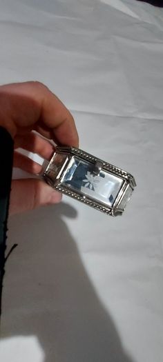 Lovely jewellery box ,,with bevelled mirrors sides and design, see pictures for condition,,take as is ,buyer collects or pays postage thank you