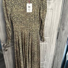 BNWT Leopard Maxi Dress - Small