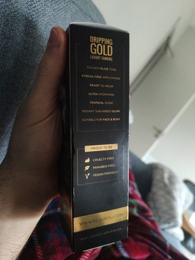 SOSU Dripping Gold Luxury Tanning Medium Mouse