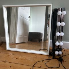 Vanity mirror and lights