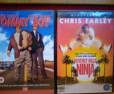 Chris Farley Dvd Bundle Collection Tommy Boy + Beverly Hills Ninja Rare Comedy Movies