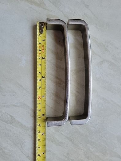 chrome drawer handles