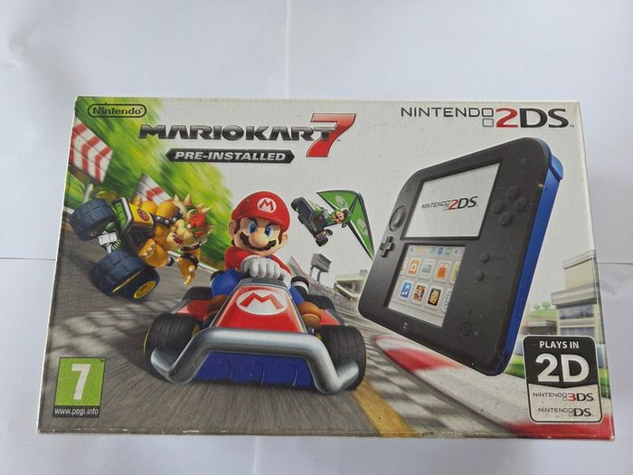 Nintendo 2DS Mariokart 7 pre-installed