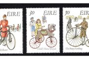 1991 Ireland Early Bicycles Commemorative Stamps Mint Never Hinged (MNH)