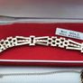 9ct gold vintage gate bracelet Image 2