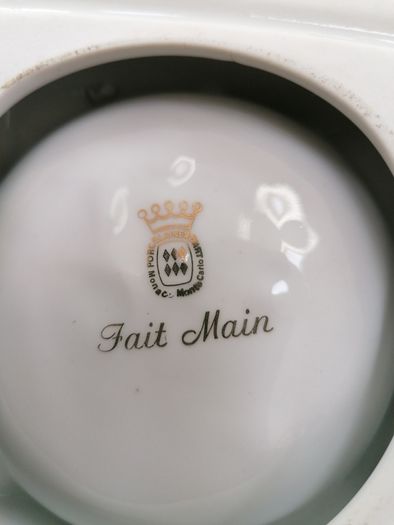 Two vintage French ashtrays