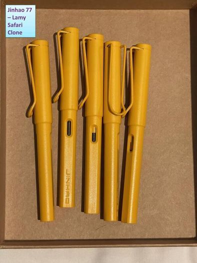 Collection of Jinhao and Lanbitou fountain pens - most of them brand new