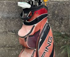 Full set of golf clubs