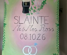 Personalised Welcome Canvas