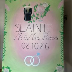 Personalised Welcome Canvas