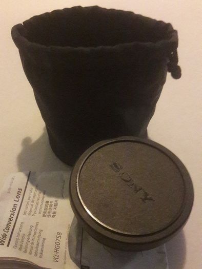 Sony wide conversion camera lens