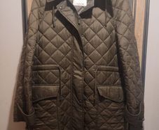 Zara quilted coat