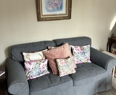 ikea grey sofa