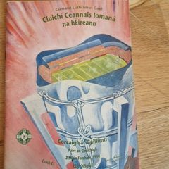 GAA All-Ireland Hurling Final Programme 1990  Cork v Galway
