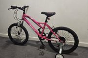 Girl bike 20inch stabilisers