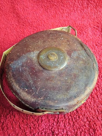 Vintage Dean Of London / Leather / Brass Tape Measure
