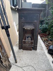 Fireplace from old Guinness home
