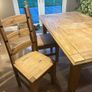 Kitchen table with x4 chairs Image 2