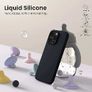 Liquid Silicone Case For Apple iPhone 14 Pro Luxury Thin Phone Cover Black Image 2