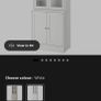 Ikea Havsta with built in spot lights Image 4