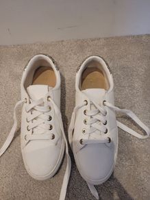 White ladies H&M runners size 4