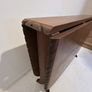 Vintage Mahogany Drop-Leaf Dining Table Image 7