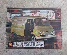 BMC 250 JU Van sales brochure.