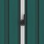Garden Shed Green 205x129x183 cm Galvanised Steel Image 2