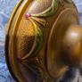 Antique Brass Ceiling Light Fixture Image 4