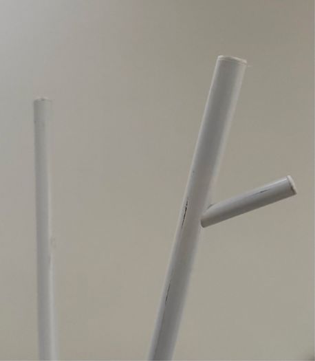 IKEA White Branch-Style Coat Stand / Hall Tree