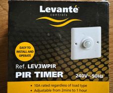 Levante PIR Time Delay Switch
