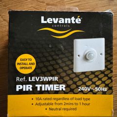 Levante PIR Time Delay Switch