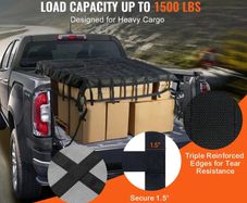 Meshed Cargo Net - from Vevor, brand new.