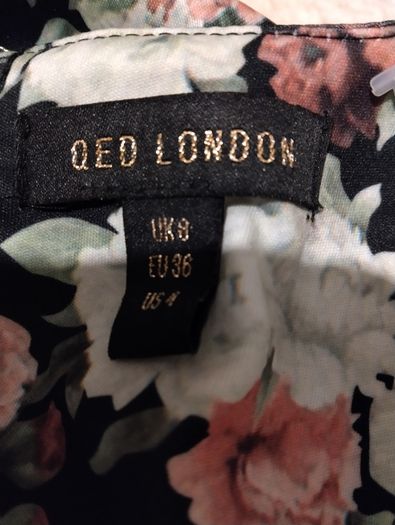Qed London Floral Pocket Dress