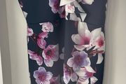 New Boohoo Plus Occasion ruffle floral midi dress plus size New with tags
