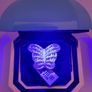 Luxurious Polished LED Lighted Solid Ring Box With Anti-Tarnish Protection (Size - 7x7x6 cm) Image 5