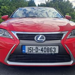 Lexus CT 2015 -  NCT to July 2027 - Mint