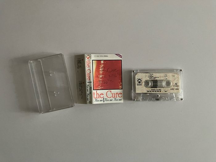 The Cure Kiss Me Kiss Me Kiss Me Cassette Tape NM